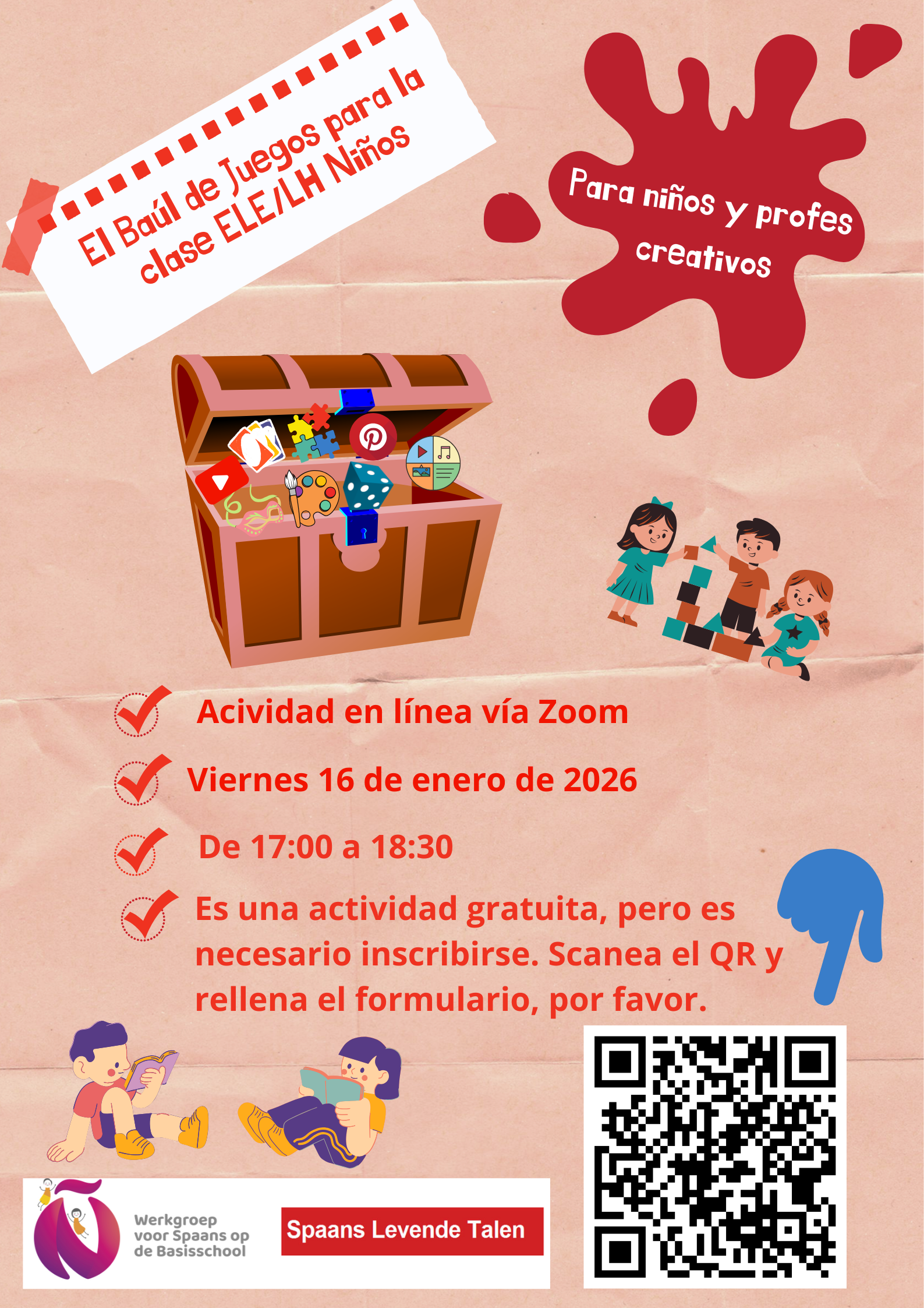 Baúl de juegos para niños